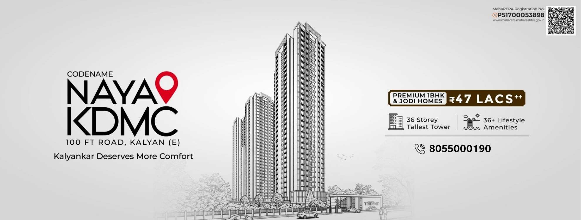 Naya KDMC Kalyan | Luxury 1 & 2 BHK Flat